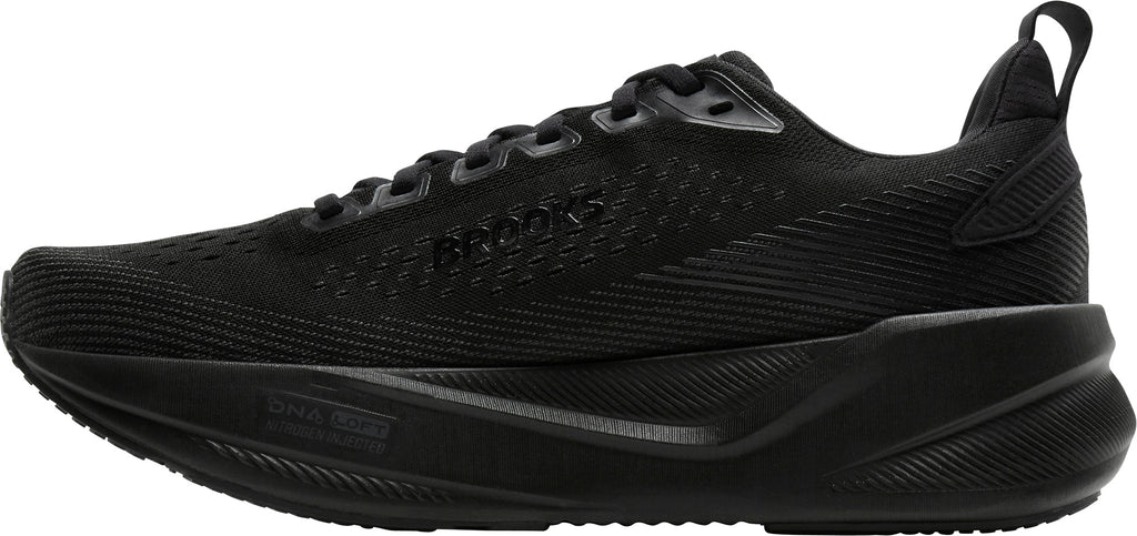 Brooks Ghost Max 4 WIDE FIT Mens Running Shoes - Black