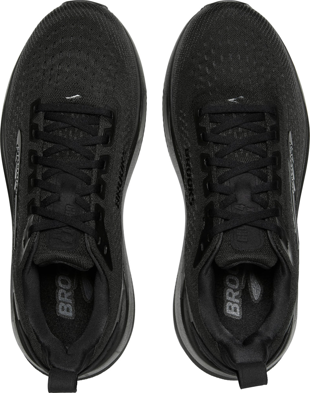 Brooks Ghost Max 4 WIDE FIT Mens Running Shoes - Black