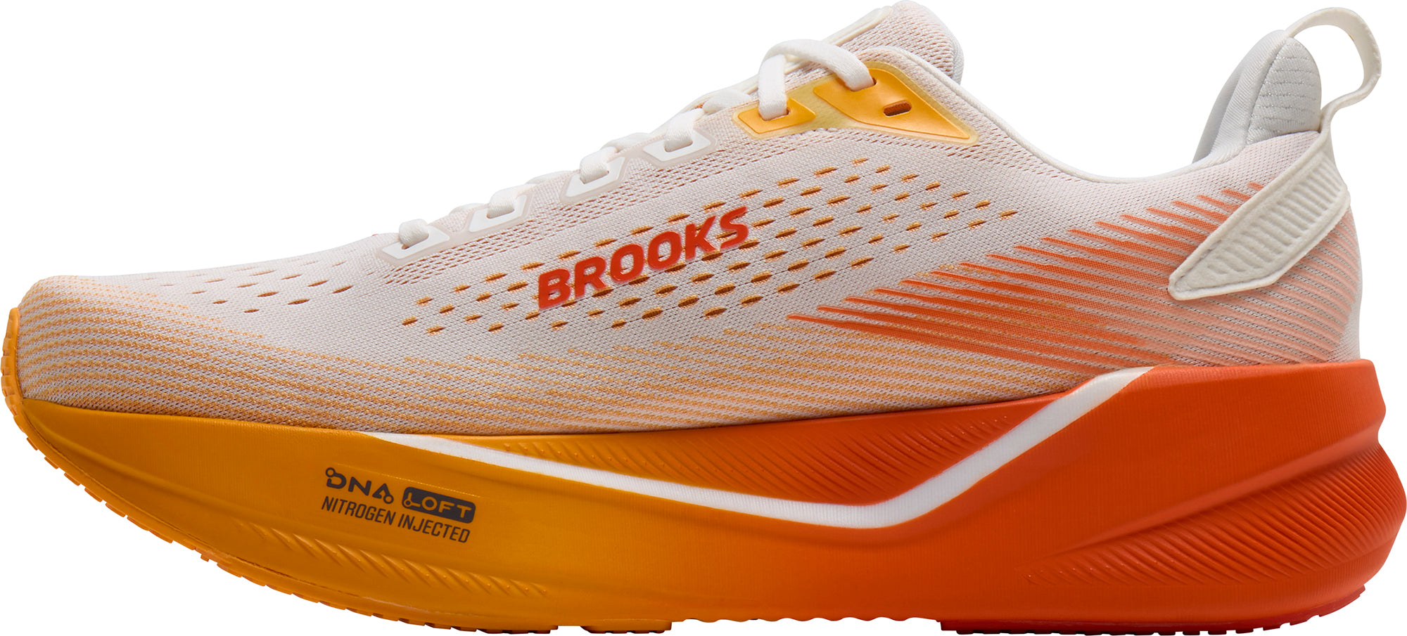 Brooks Ghost Max 4 WIDE FIT Mens Running Shoes - Orange
