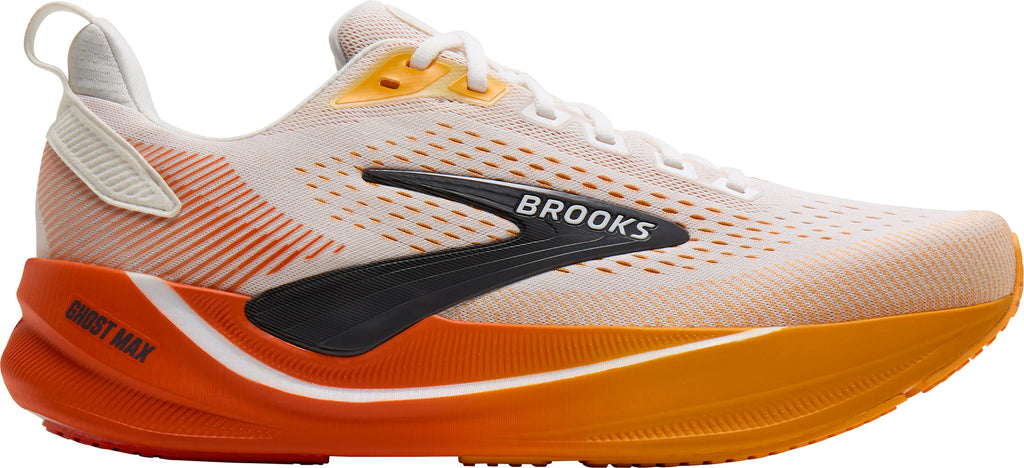 Brooks Ghost Max 4 WIDE FIT Mens Running Shoes - Orange
