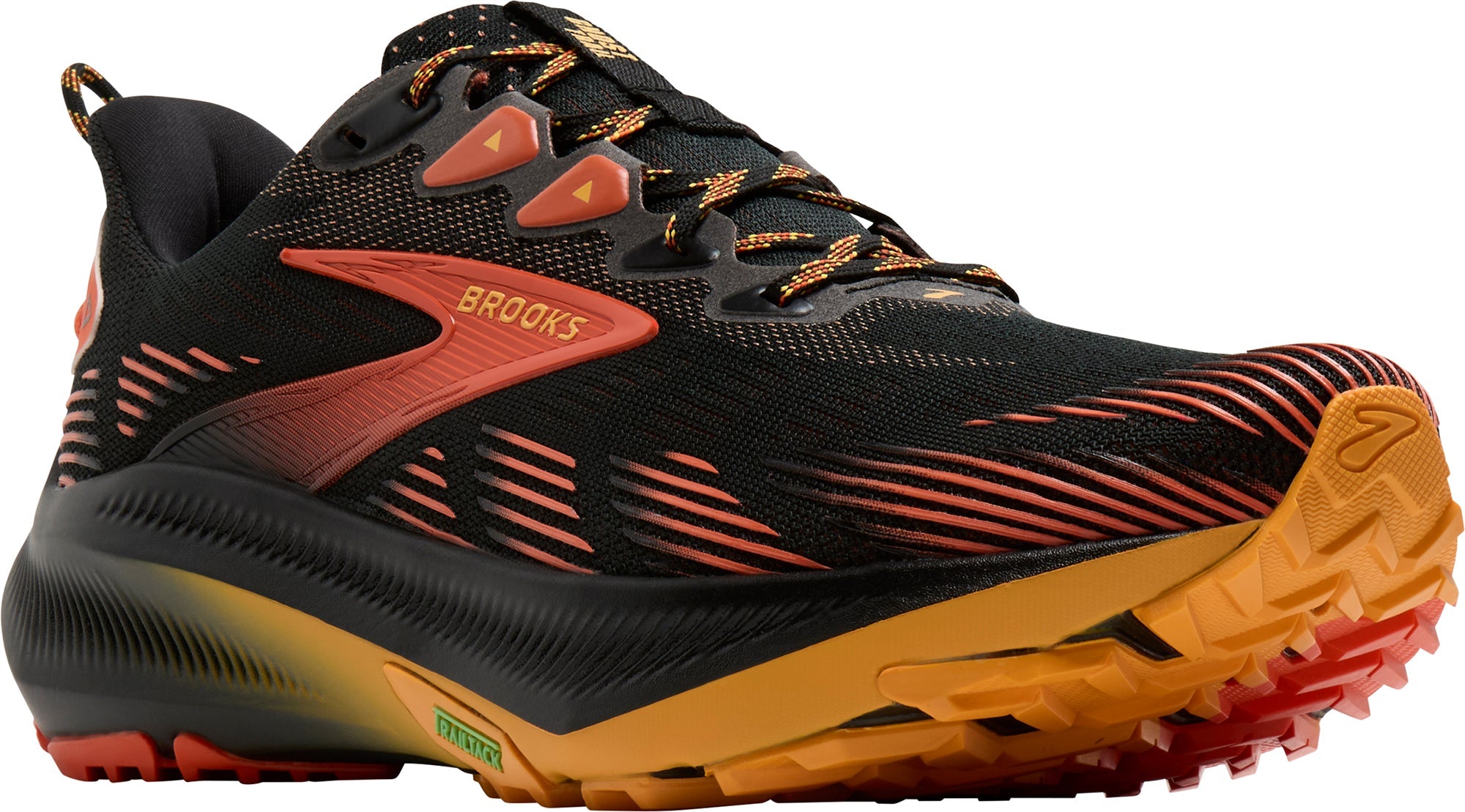 Brooks Ghost Trail Mens Running Shoes - Black
