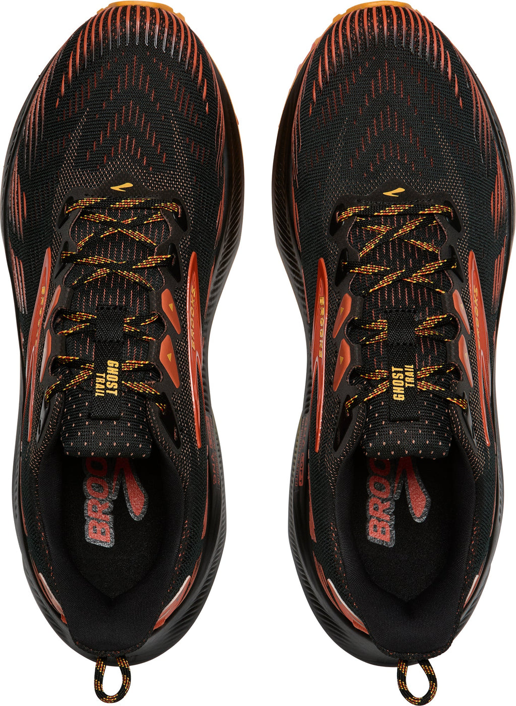 Brooks Ghost Trail Mens Running Shoes - Black
