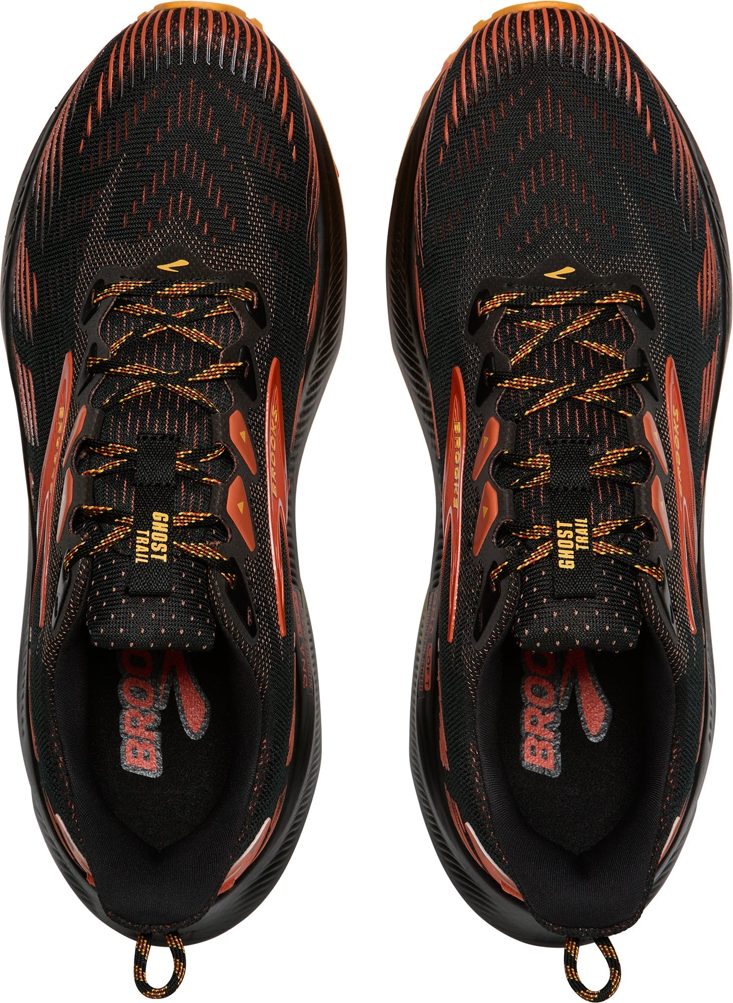 Brooks Ghost Trail Mens Running Shoes - Black