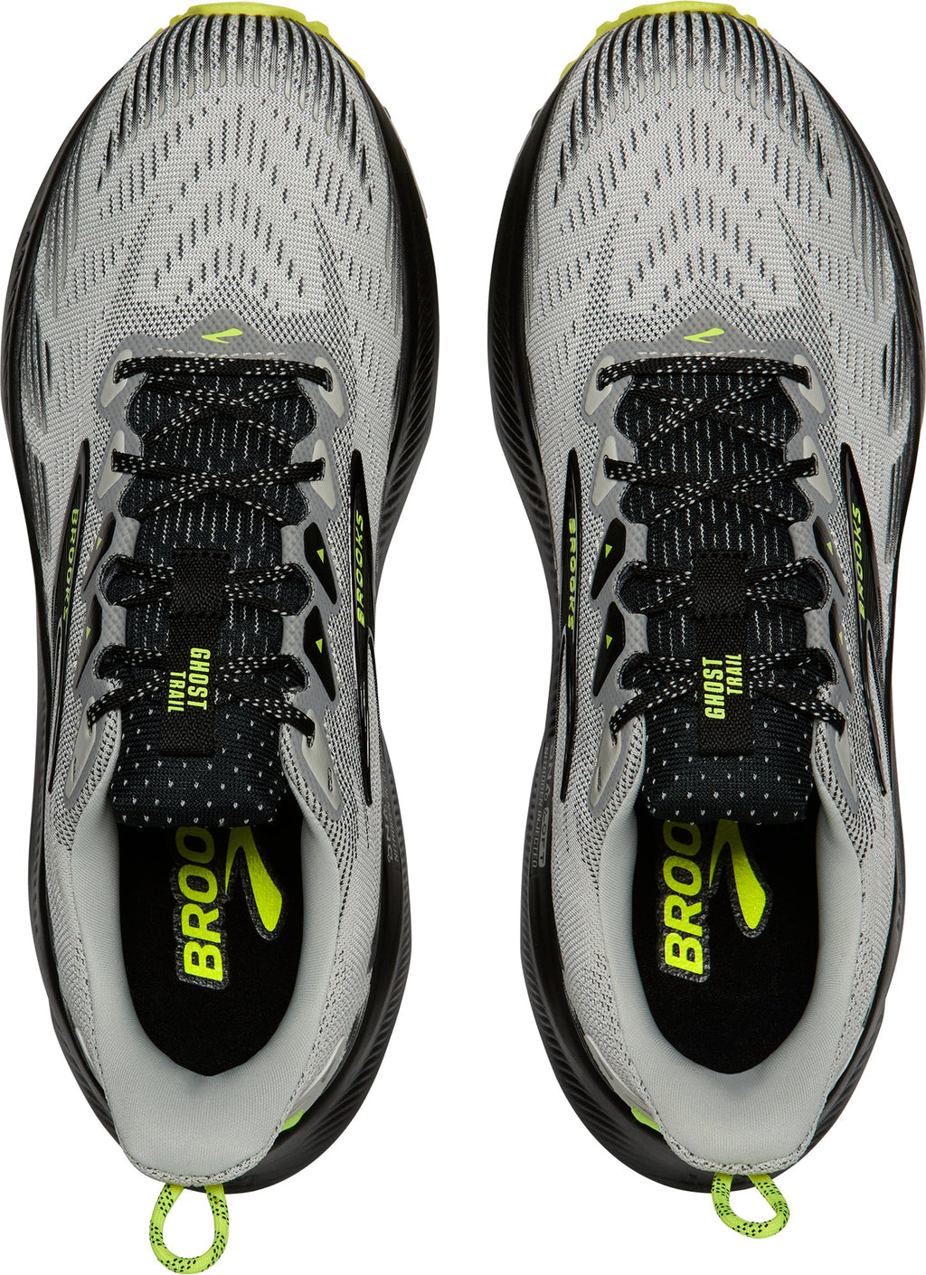 Brooks Ghost Trail Mens Running Shoes - Grey