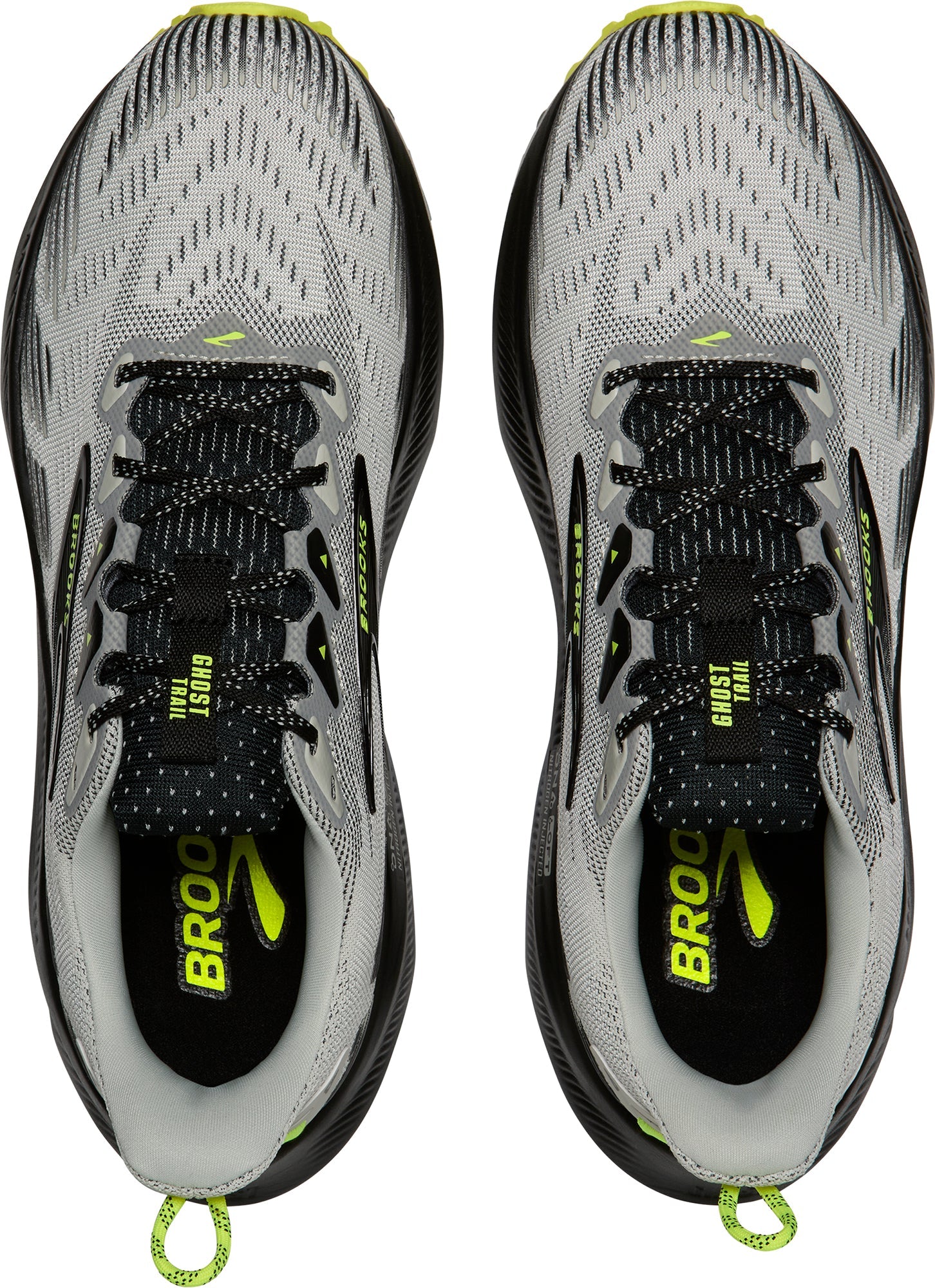 Brooks Ghost Trail Mens Running Shoes - Grey