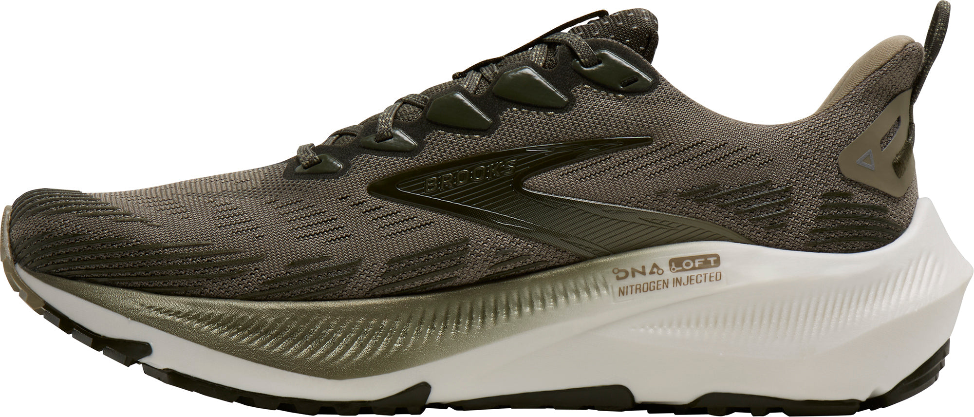 Brooks Ghost Trail Mens Running Shoes - Green