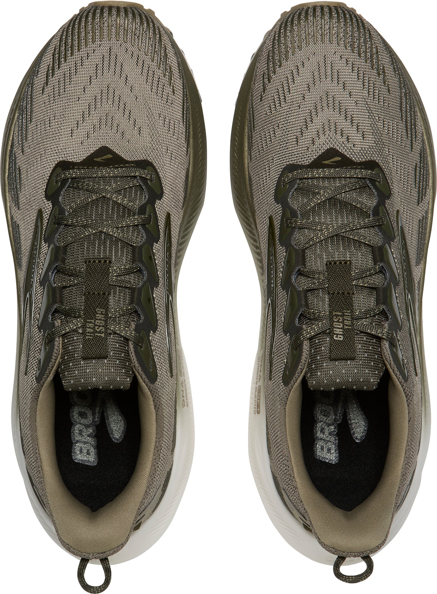 Brooks Ghost Trail Mens Running Shoes - Green