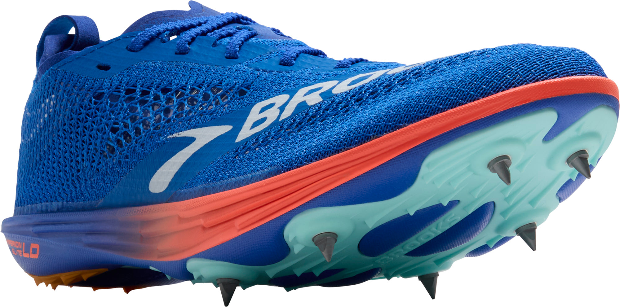 Brooks Hyperion Elite LD Running Spikes - Blue