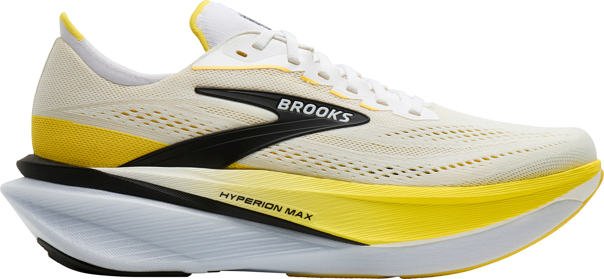 Brooks Hyperion Max 4 Mens Running Shoes - White