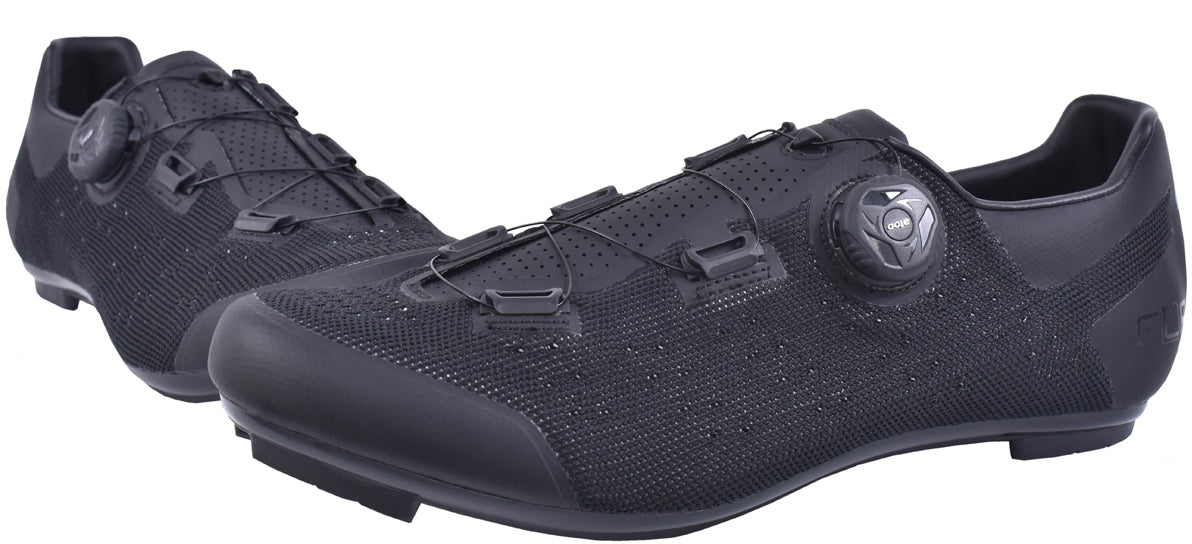 FLR F-11 XD-Knit Pro Mens Road Cycling Shoes - Black