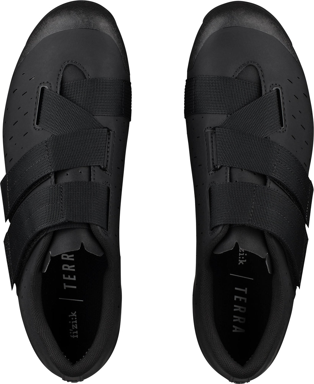 Fizik X4 Terra Powerstrap Mens Road Cycling Shoes - Black