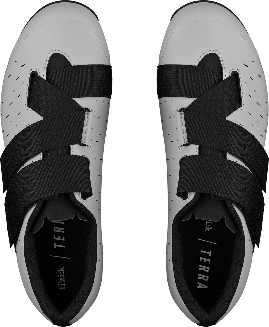 Fizik X4 Terra Powerstrap Mens Road Cycling Shoes - Grey