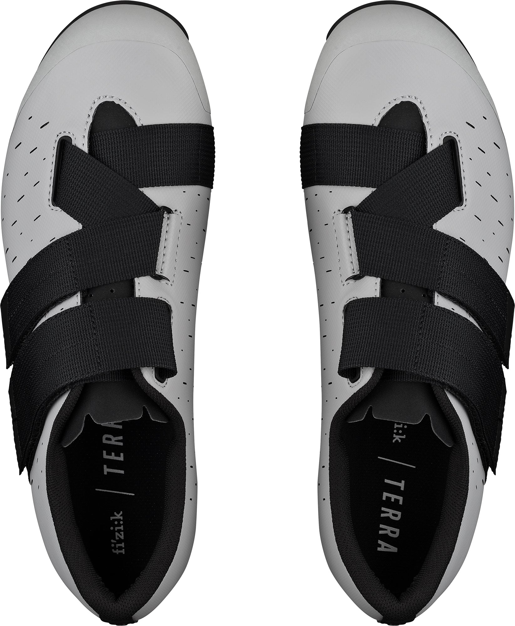 Fizik X4 Terra Powerstrap Mens Road Cycling Shoes - Grey