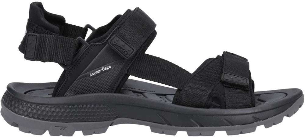 Hi-Tec Sierra Mens Walking Sandals - Black