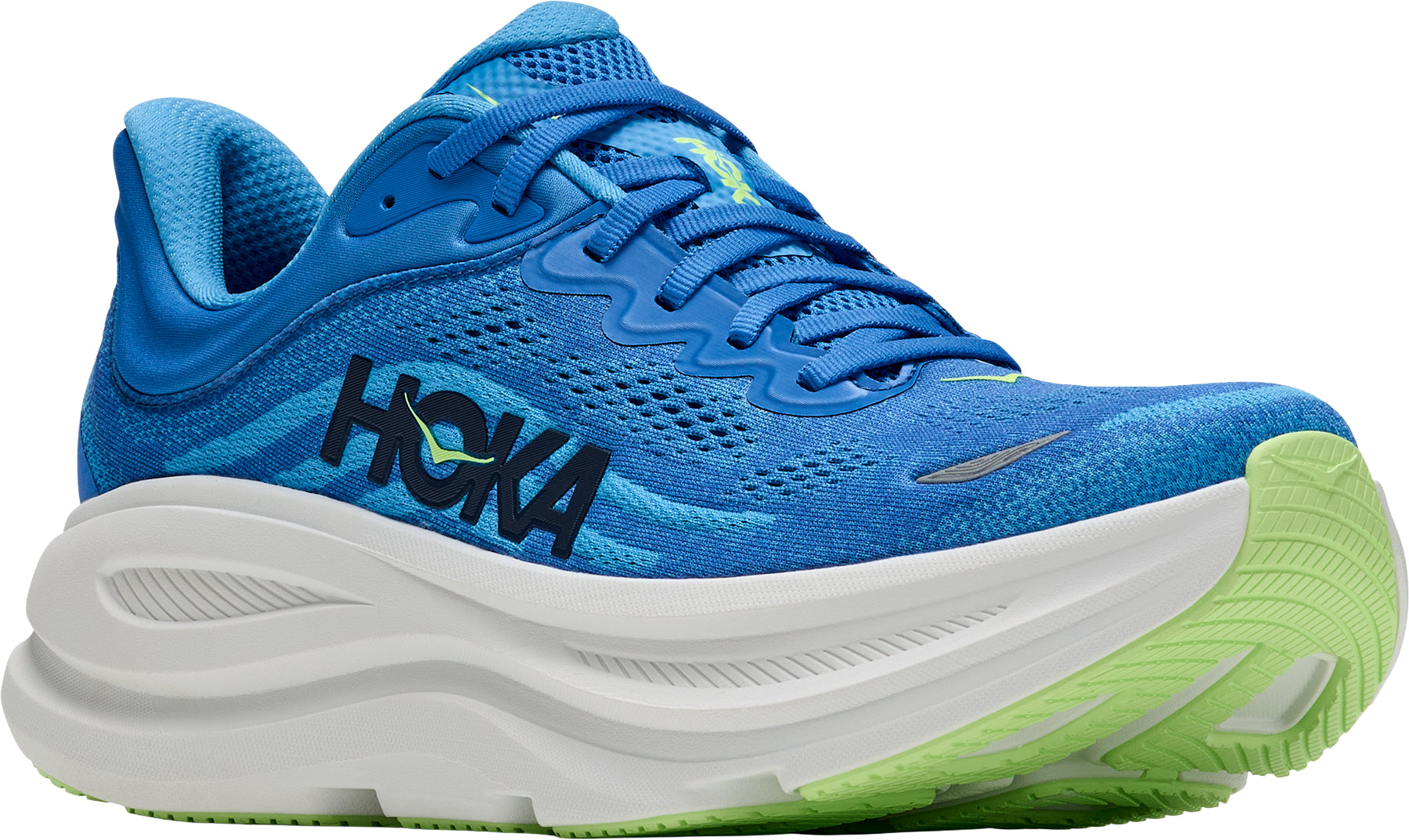 Hoka Bondi 9 Mens Running Shoes - Blue