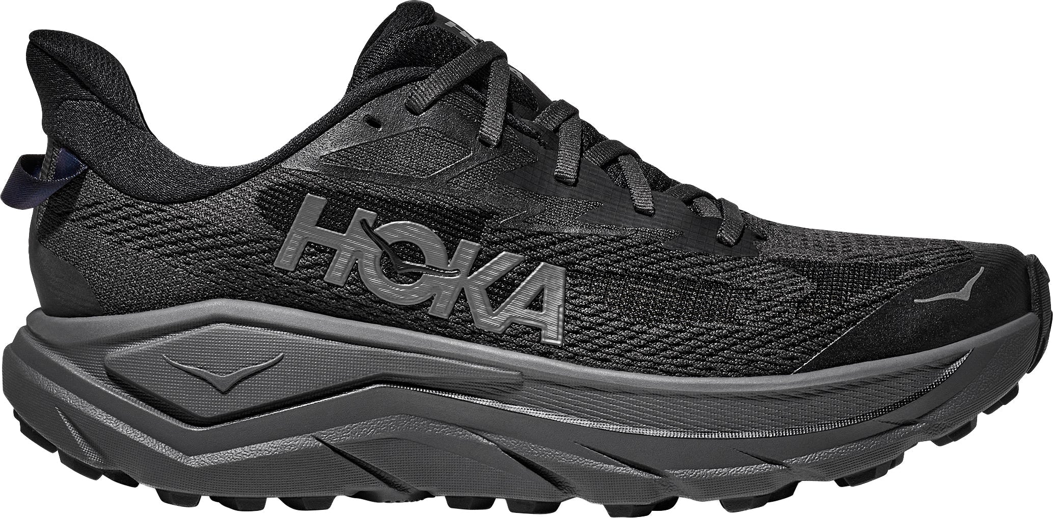 Hoka Challenger 8 Mens Trail Running Shoes - Black