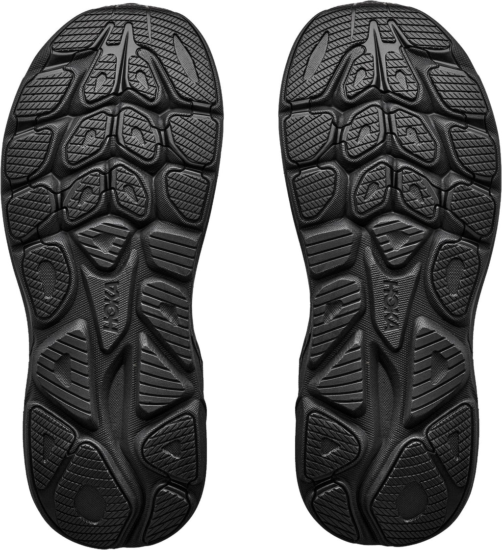 Hoka Clifton 11 WIDE FIT Mens Running Shoes - Black