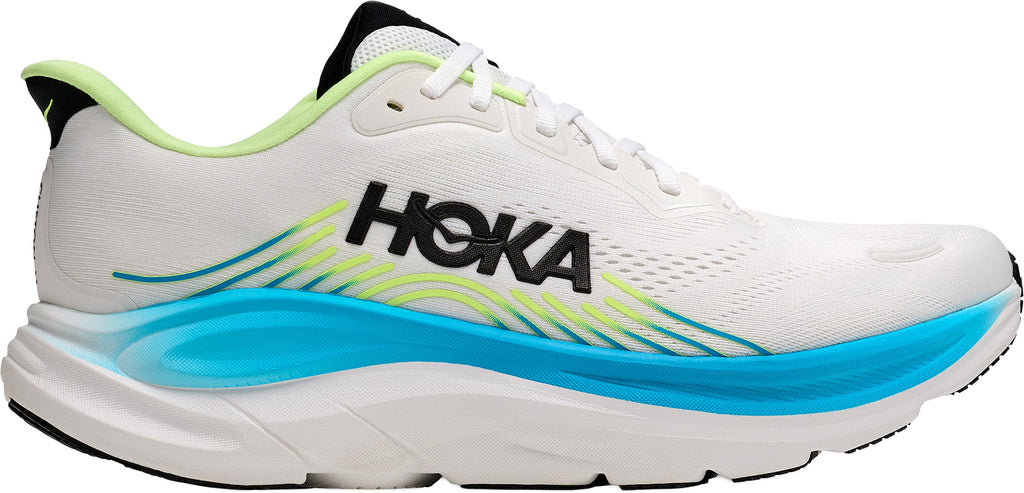 Hoka Clifton 11 WIDE FIT Mens Running Shoes - White