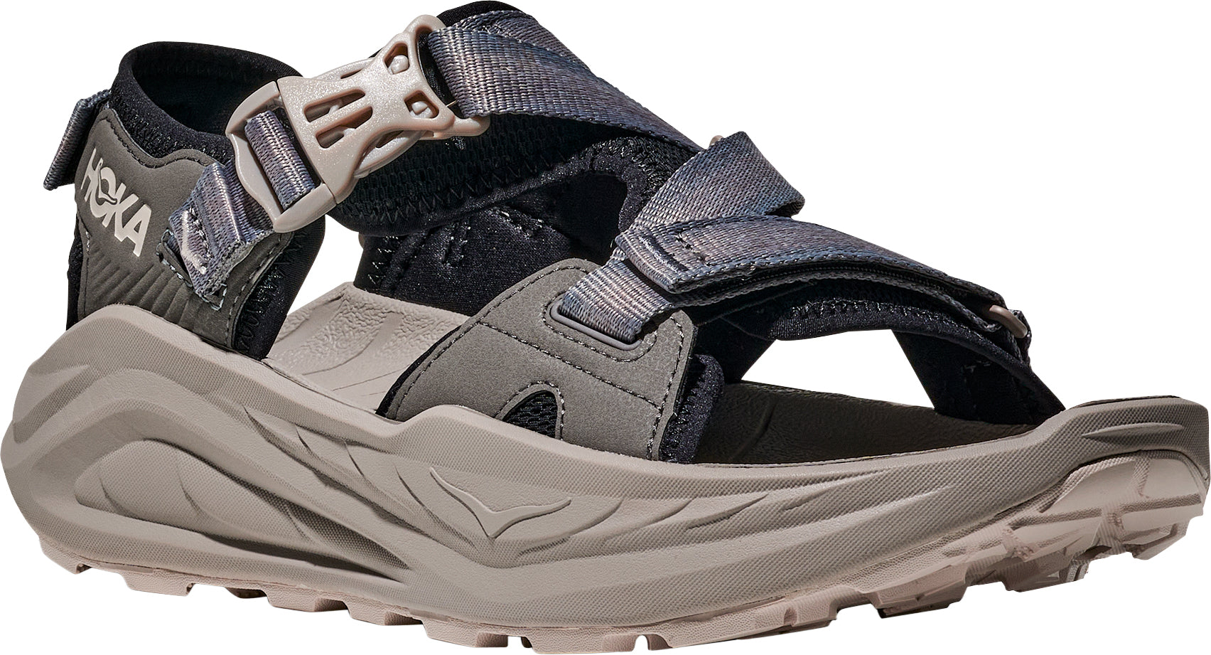 Hoka Infini Hike TC Mens Walking Sandals - Black