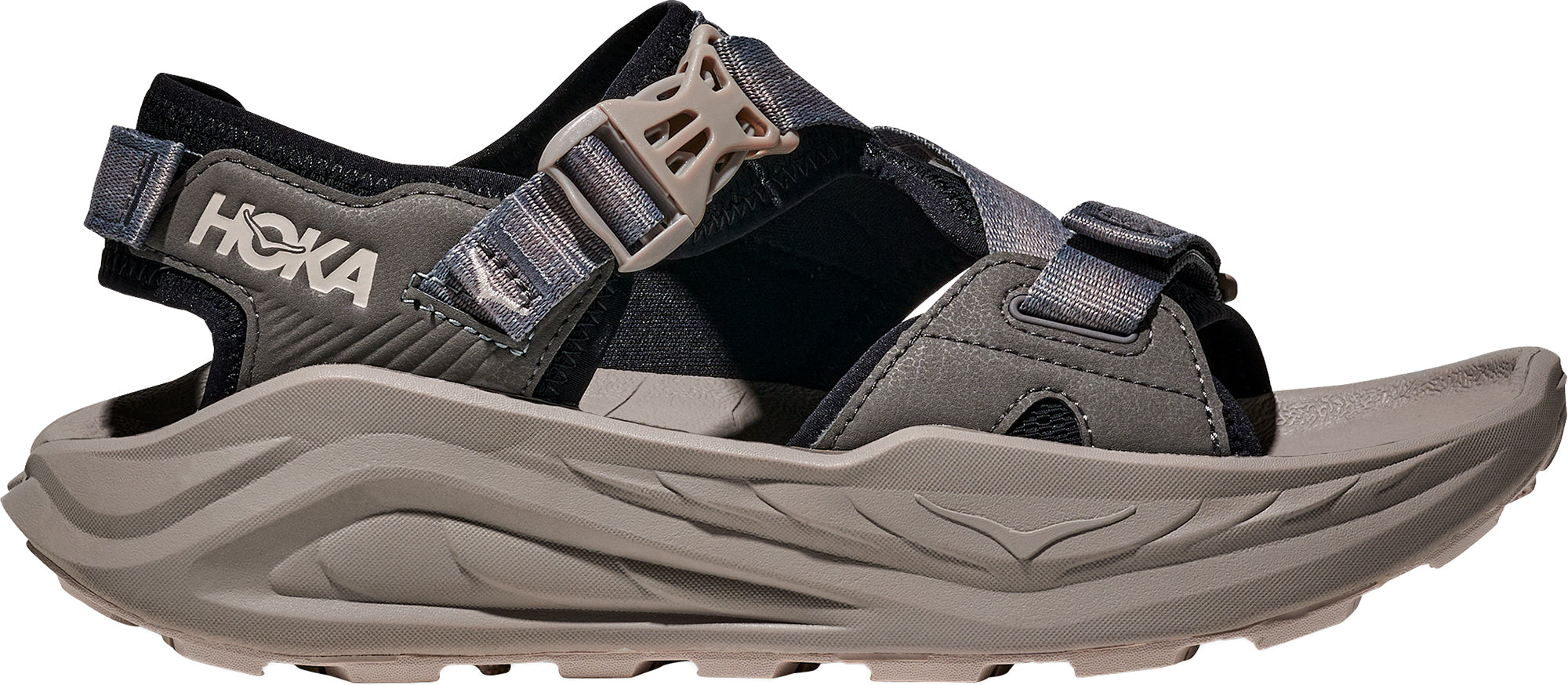 Hoka Infini Hike TC Mens Walking Sandals - Black