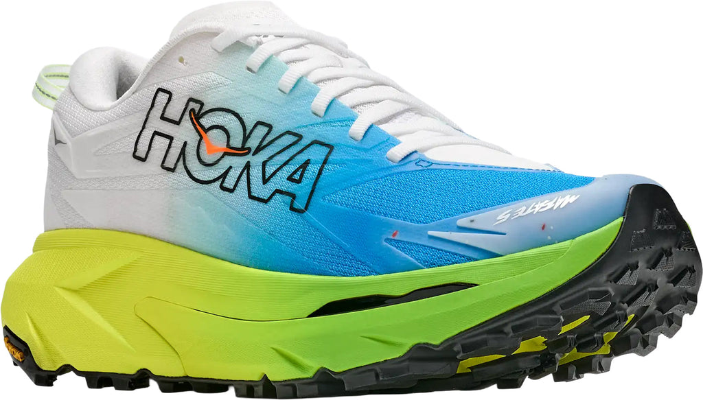Hoka Mafate 5 Mens Trail Running Shoes - White