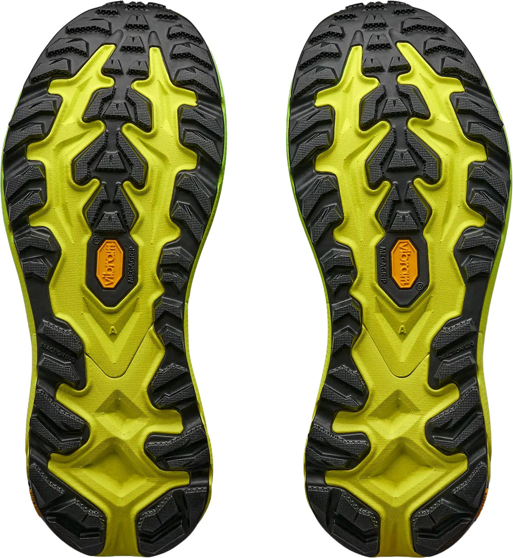 Hoka Mafate 5 Mens Trail Running Shoes - White