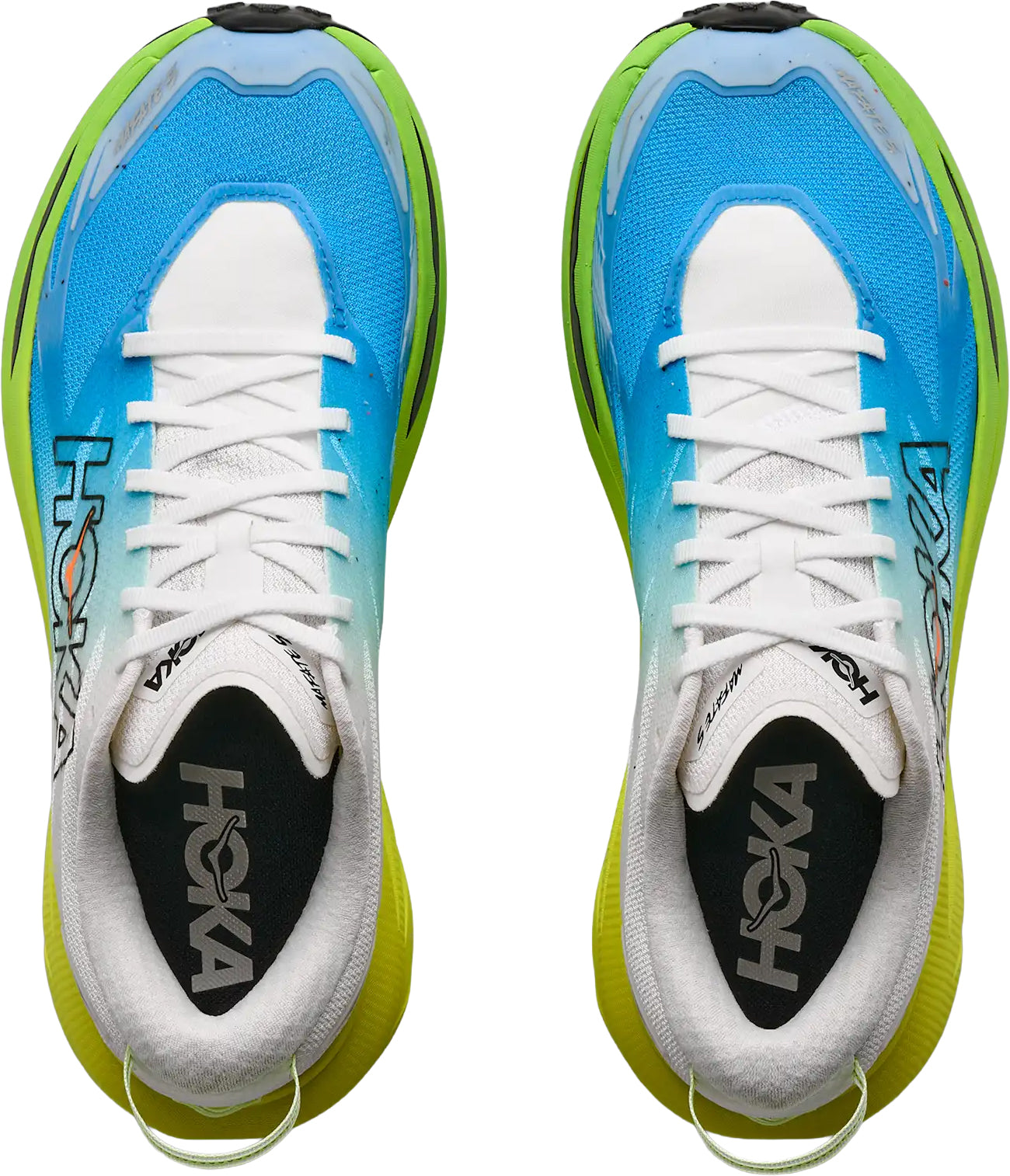 Hoka Mafate 5 Mens Trail Running Shoes - White