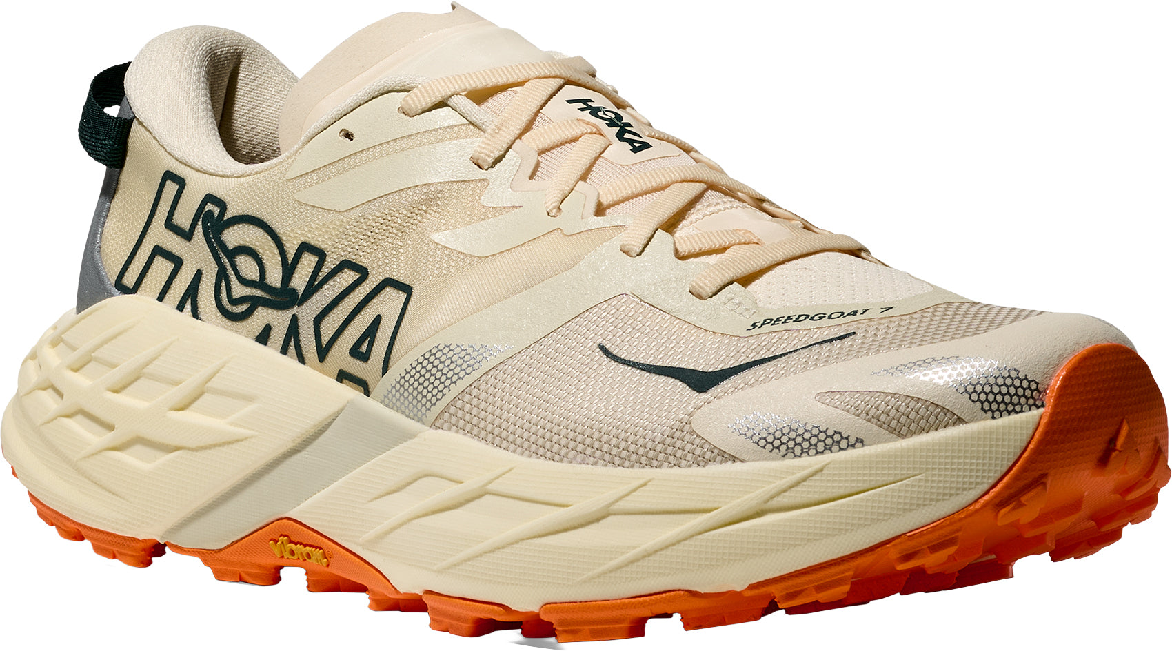 Hoka Speedgoat 7 Mens Trail Running Shoes - Beige