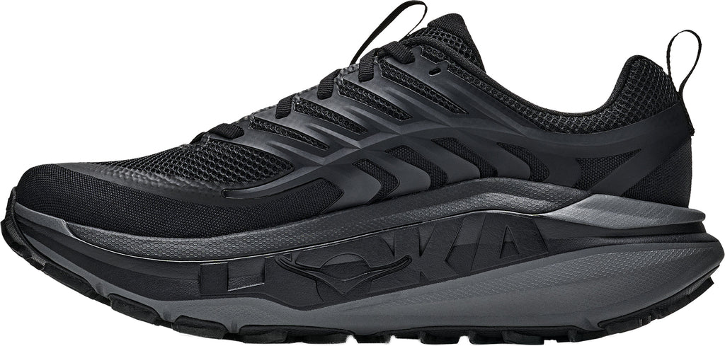 Hoka Stinson 8 Mens Trail Running Shoes - Black