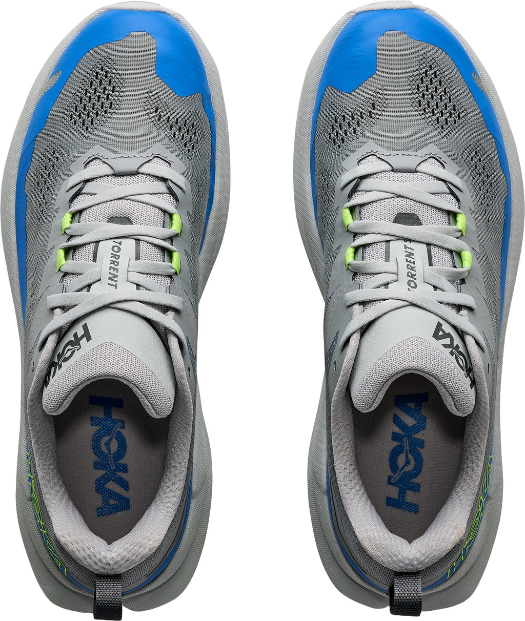 Hoka Torrent 5 Mens Trail Running Shoes - Grey