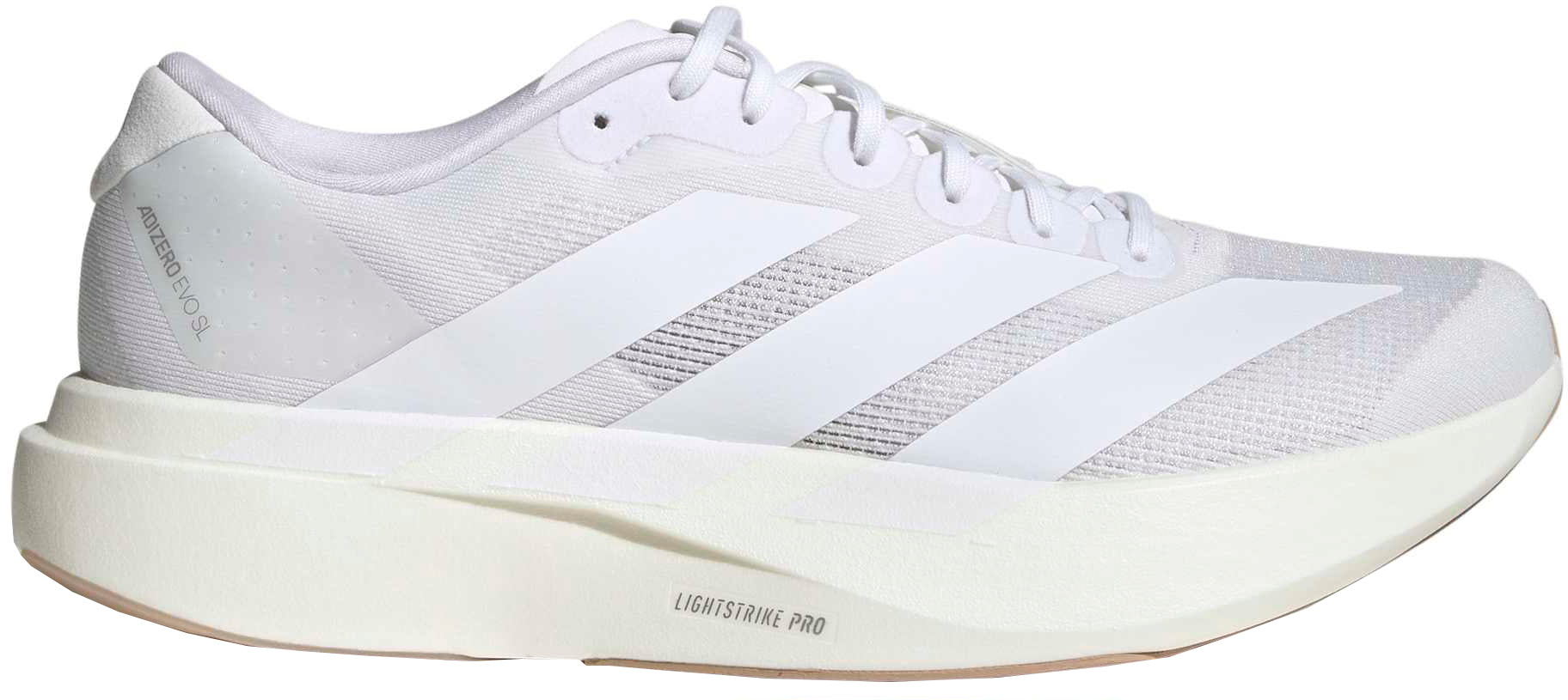adidas Adizero EVO SL Mens Running Shoes - White