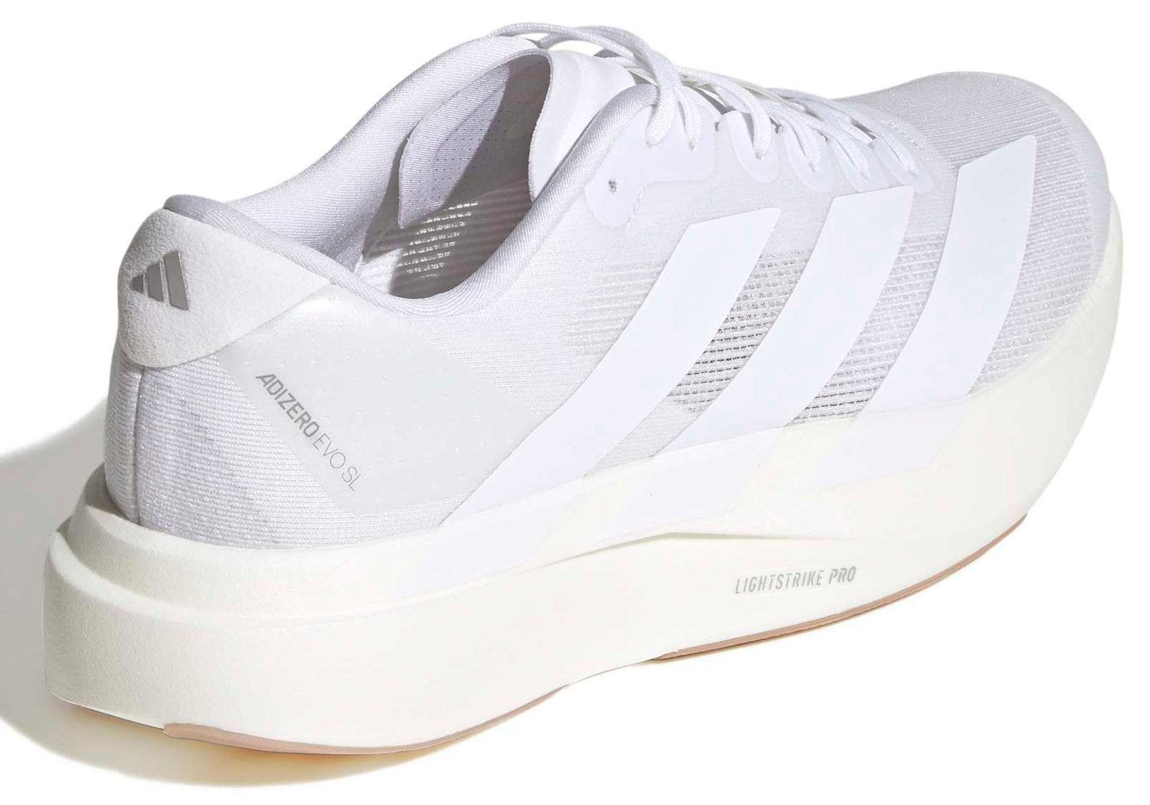 adidas Adizero EVO SL Mens Running Shoes - White