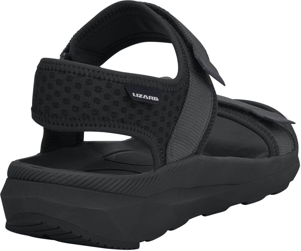 Lizard Trek Mens Sandals - Black