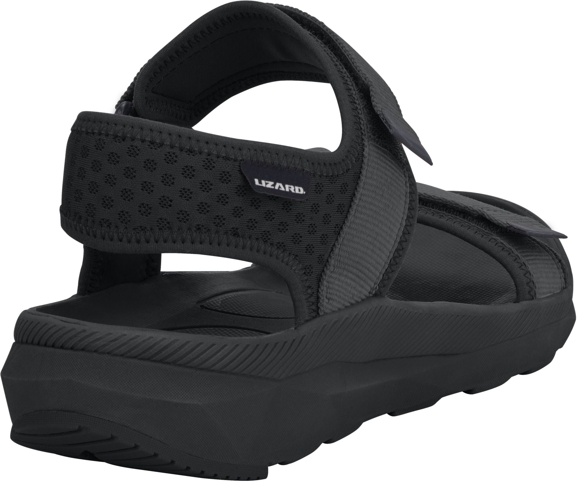 Lizard Trek Mens Sandals - Black