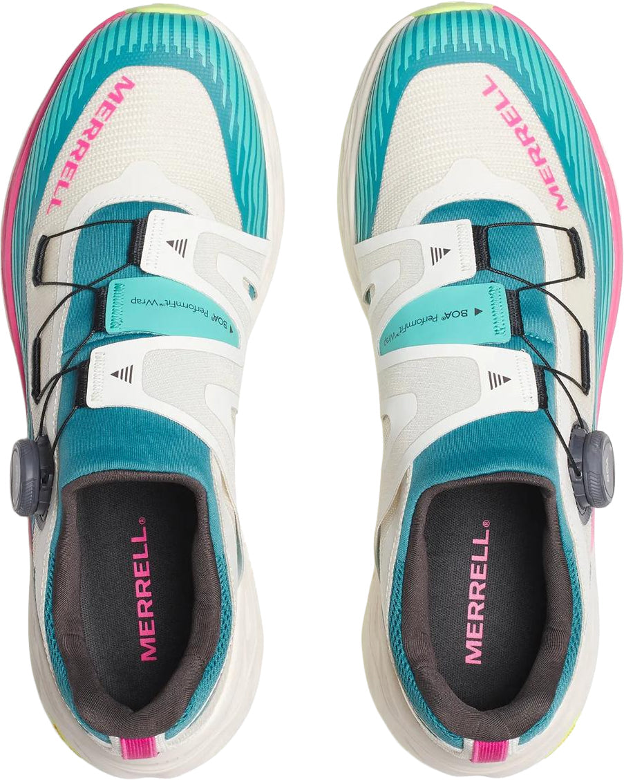 Merrell Agility Peak 6 BOA Mens Trail Running Shoes - White