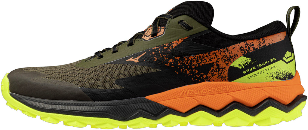Mizuno Wave Ibuki 5 Mens Trail Running Shoes - Green