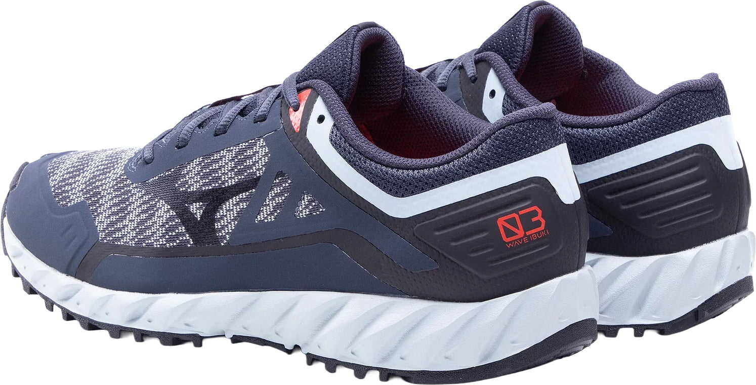 Mizuno Wave Ibuki Mens Trail Running Shoes - Blue