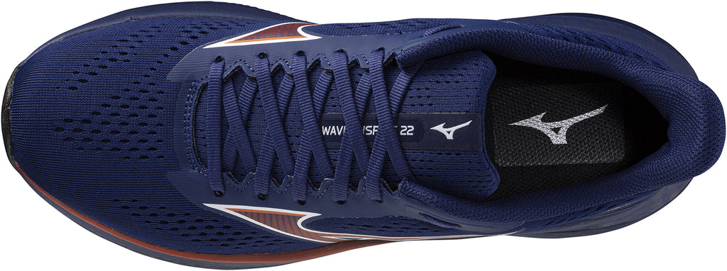 Mizuno Wave Inspire 22 Mens Running Shoes - Blue