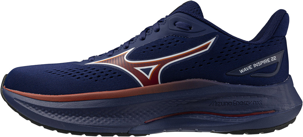 Mizuno Wave Inspire 22 Mens Running Shoes - Blue