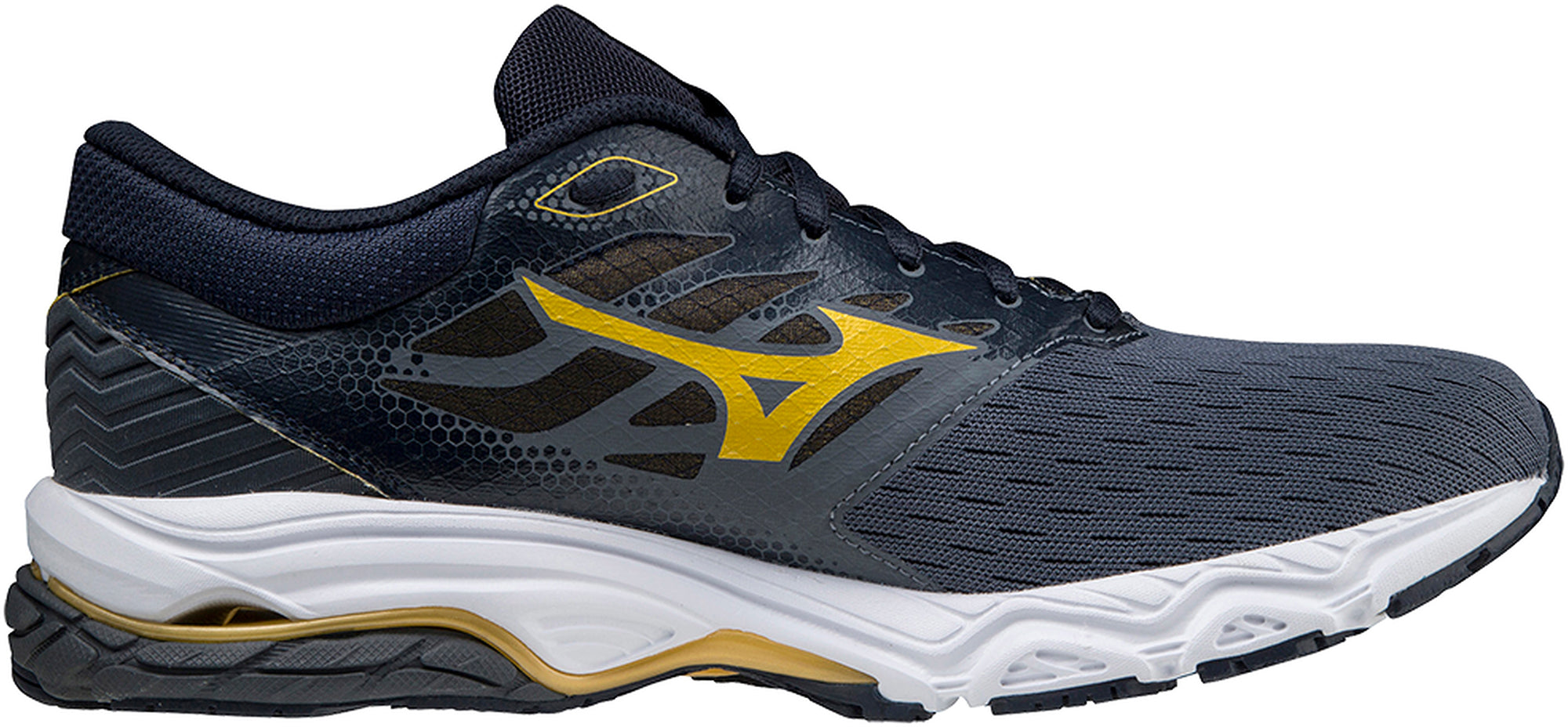 Mizuno Wave Prodigy 3 Mens Running Shoes - Grey