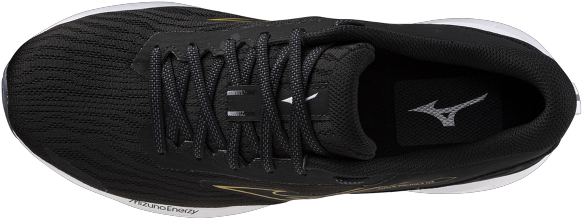 Mizuno Wave Revolt Mens Running Shoes - Black