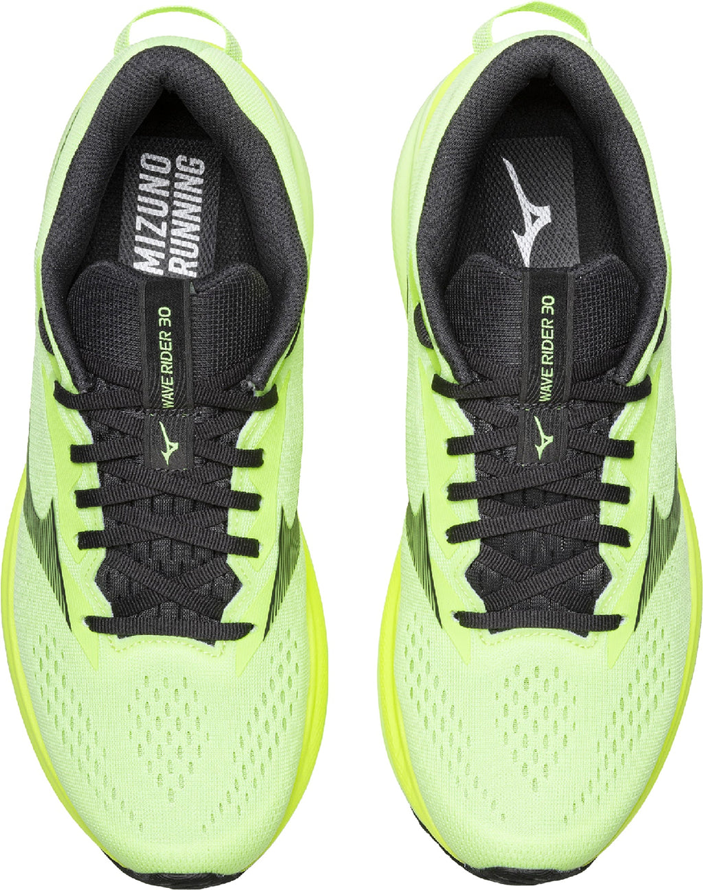 Mizuno Wave Rider 30 Mens Running Shoes - Green