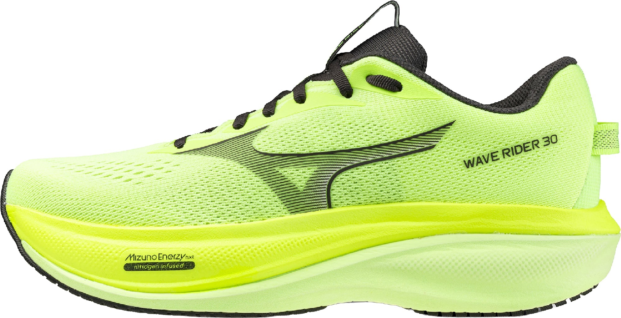 Mizuno Wave Rider 30 Mens Running Shoes - Green