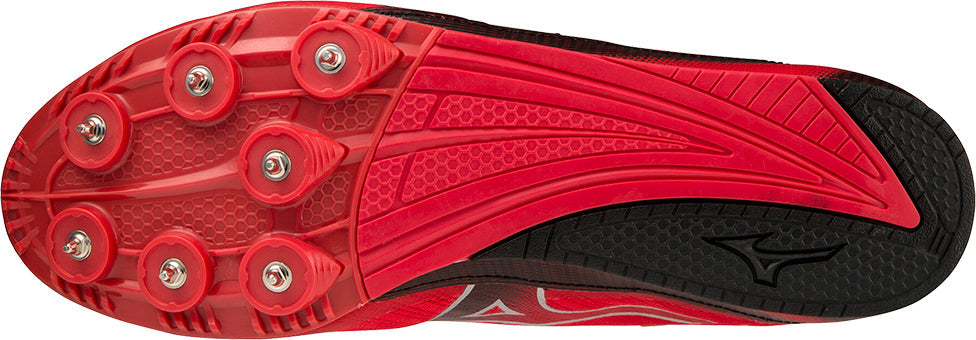 Mizuno X First 2 Running Spikes - Red