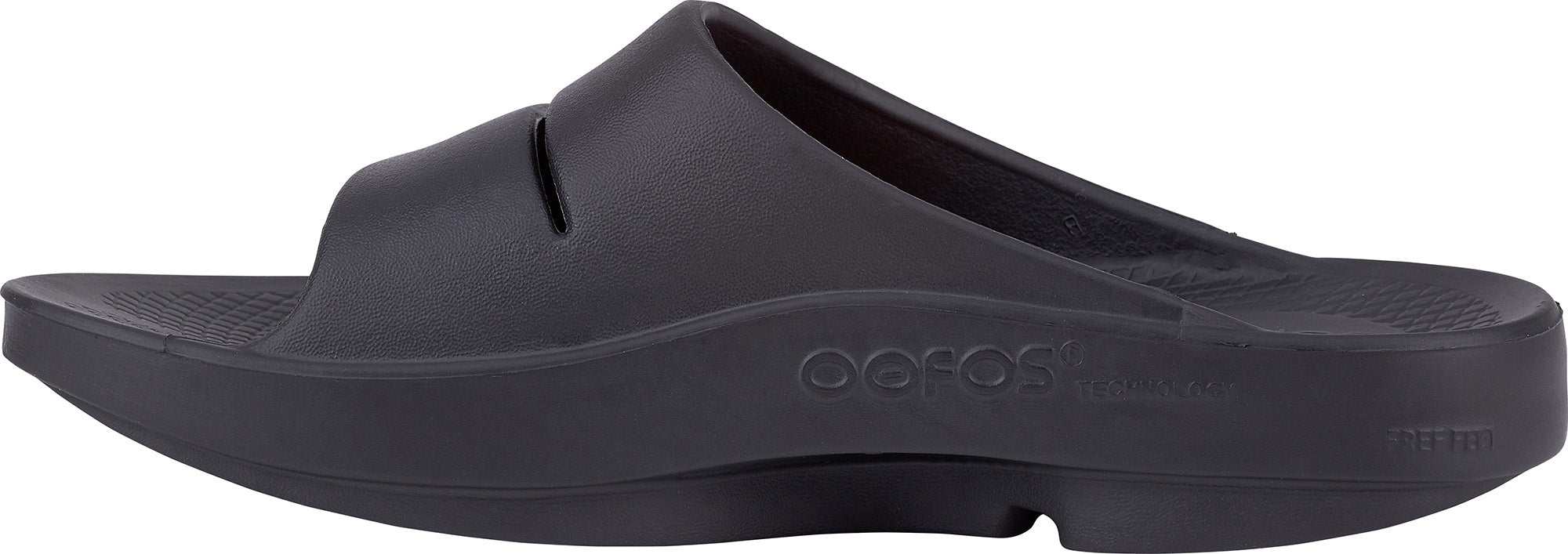 Oofos OOahh Recovery Sliders - Black