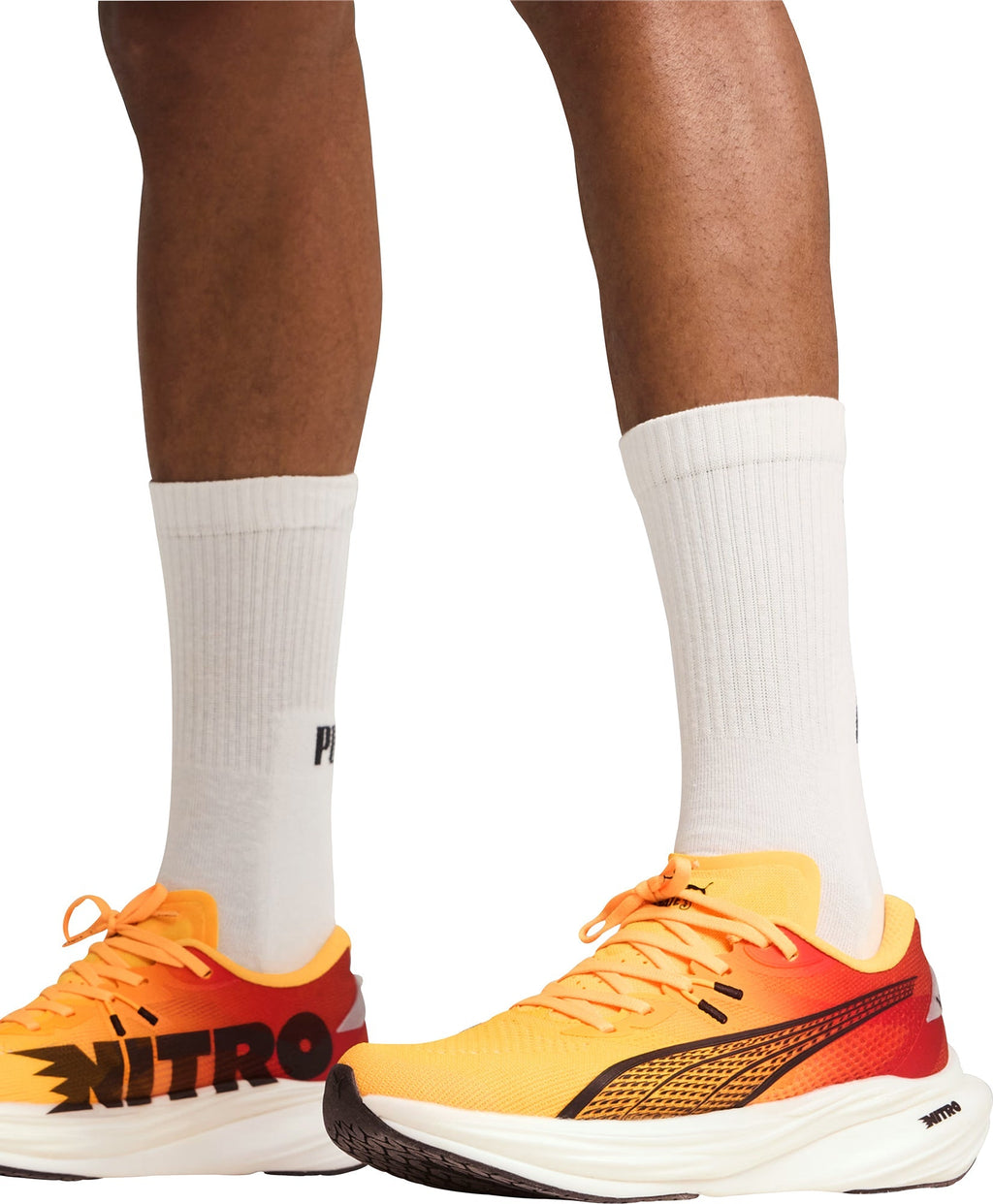 Puma Deviate Nitro 3 Mens Running Shoes - Orange