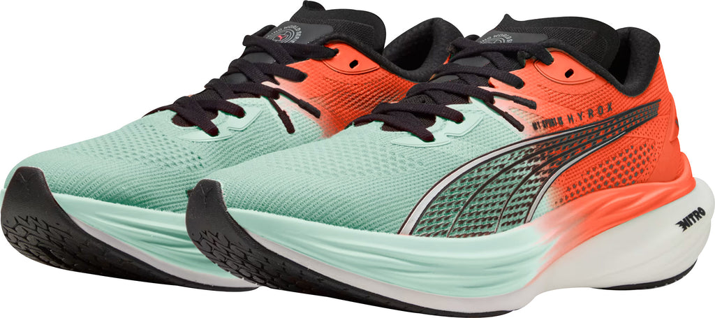 Puma Deviate Nitro 3 HYROX Mens Running Shoes - Green