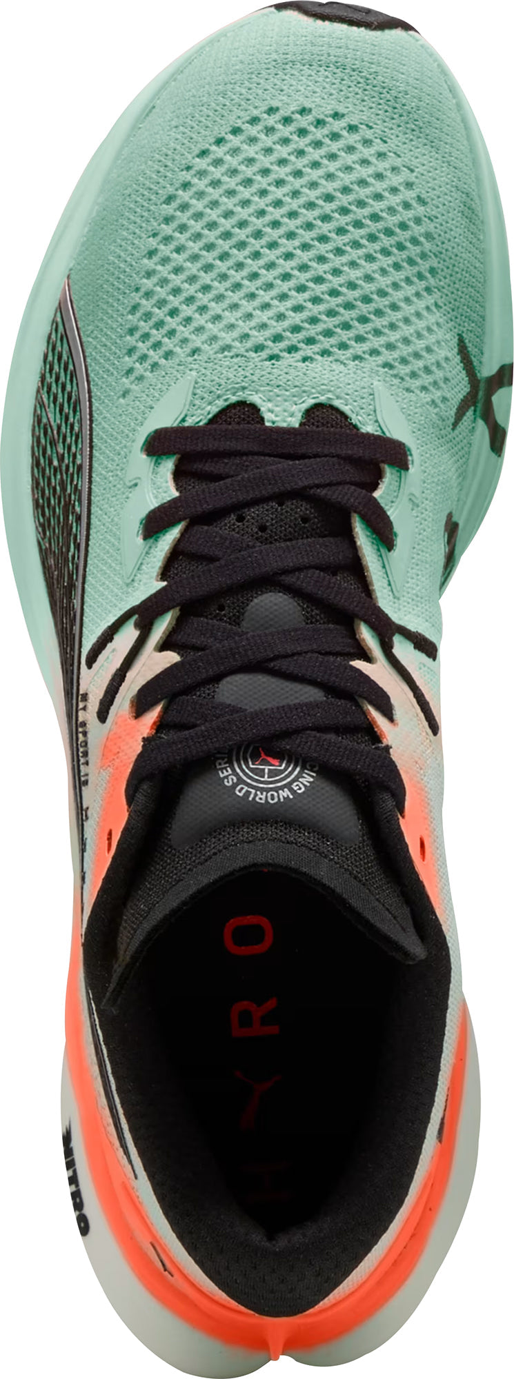 Puma Deviate Nitro 3 HYROX Mens Running Shoes - Green