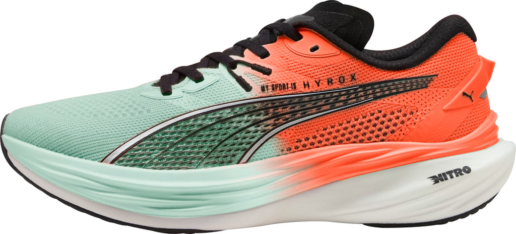 Puma Deviate Nitro 3 HYROX Mens Running Shoes - Green