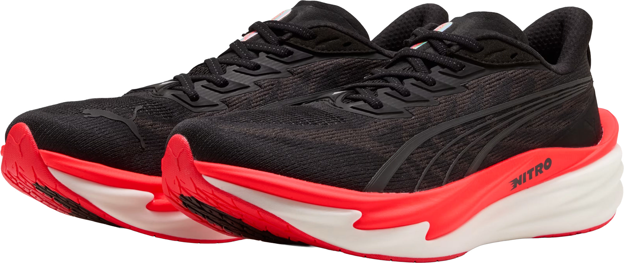 Puma Deviate Nitro 4 Mens Running Shoes - Black
